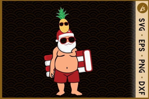 Christmas in July Party Costume Clothing Graphics for Crafts