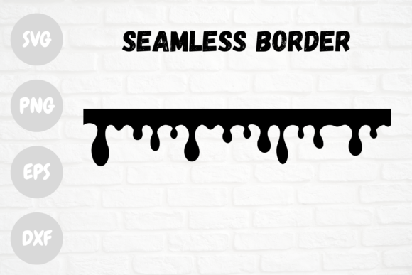 Dripping Border: Graphics & Illustrations for Editorial Impact