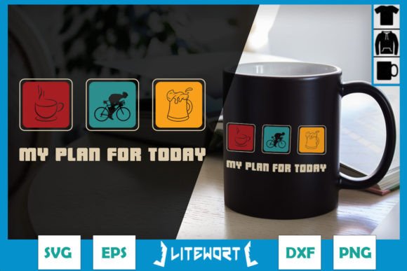 Funny Bicycle Humor Bike Cyclist Graphics for Crafts