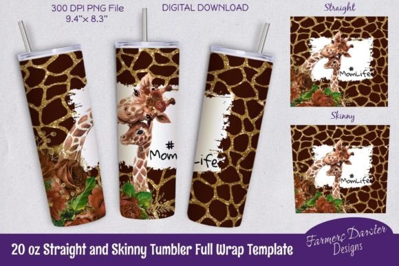 Giraffe Mom Baby Sublimation PNG Wrap: A Designer’s Honest Review