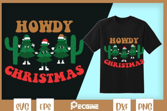Howdy Christmas Christmas Tree: Graphics & Crafts Asset Review