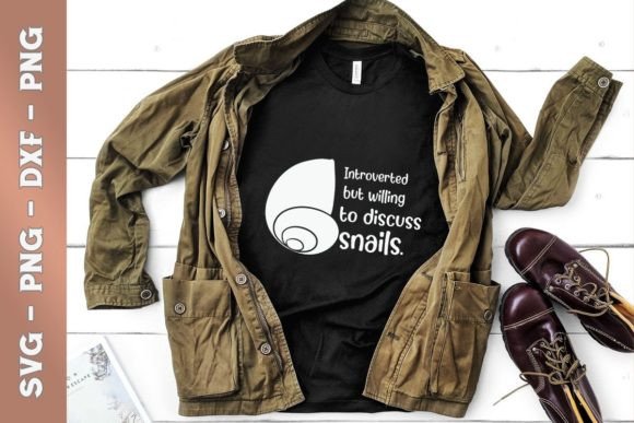 Introverted but Willing to Discuss Snail Graphics