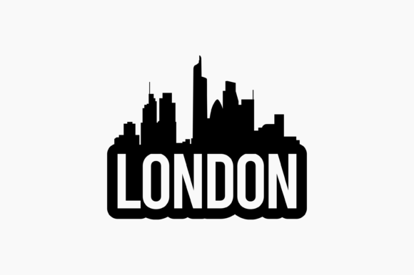 London Bold Skyline: Graphics for Crafts & Creative Branding
