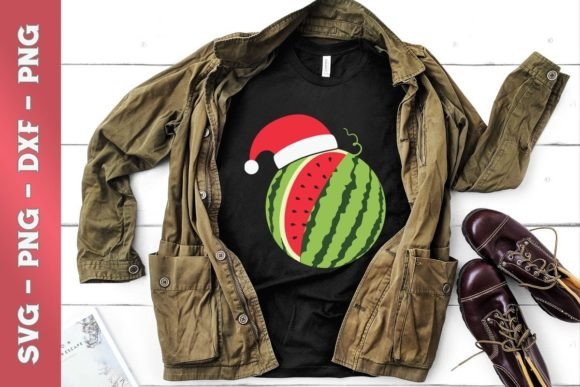 Watermelon Sunset Christmas in July Graphics
